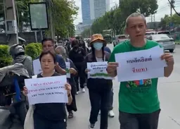 湄公河支流受污染　泰示威團體促華負責